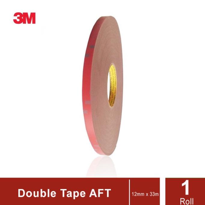 Jual 3M AFT Acrylic Foam Tape 5666 Tebal 1 1 Mm Size 12 Mm X 33 M