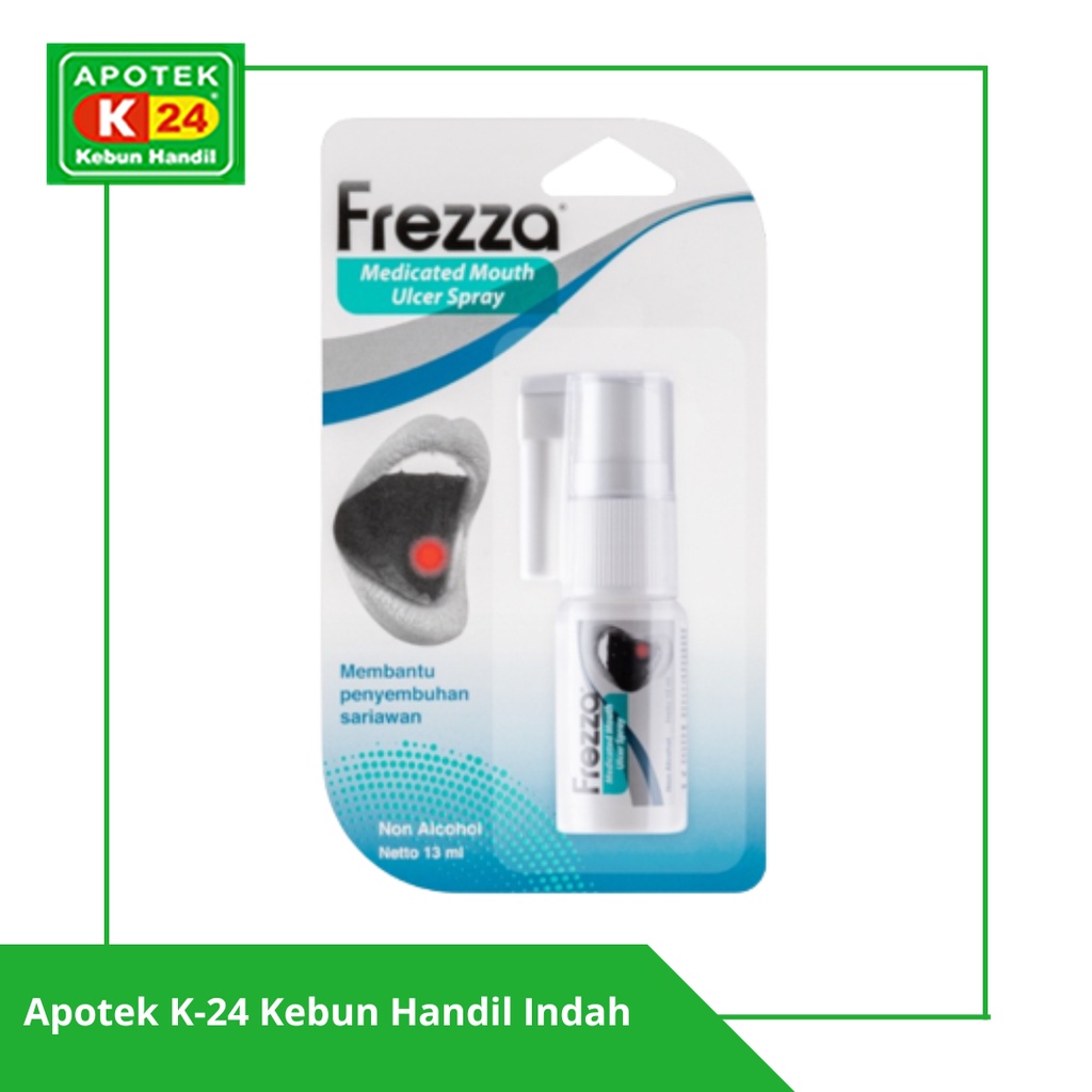 Jual Frezza Medicated Mouth Ulcer Spray Ml Shopee Indonesia