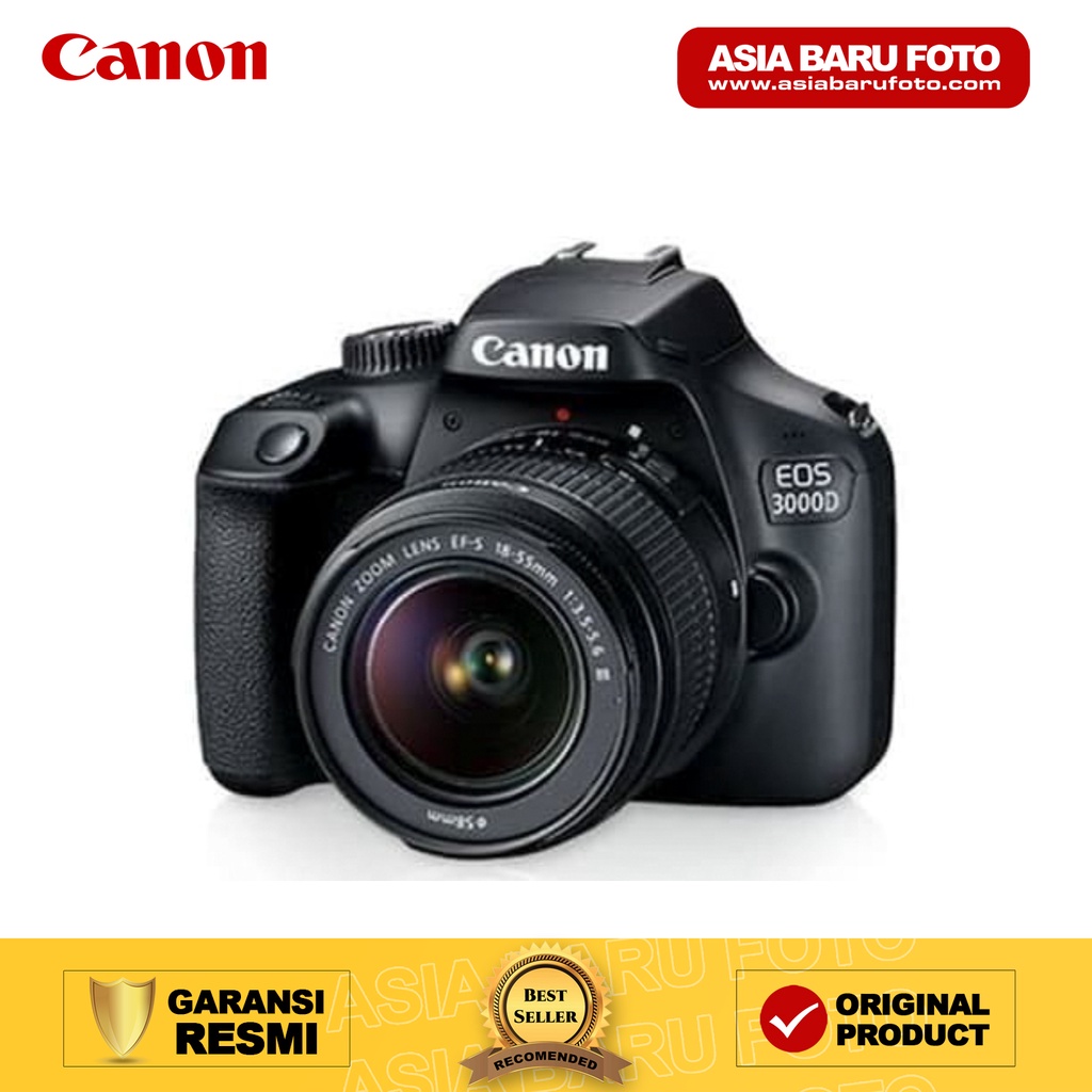 Jual CANON EOS 3000D Kit 18 55mm Shopee Indonesia