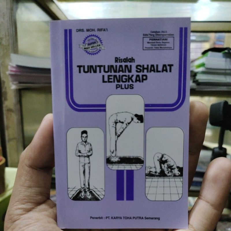 Jual Buku Risalah Tuntunan Shalat Lengkap Ukuran Saku 12 X 9 Shopee