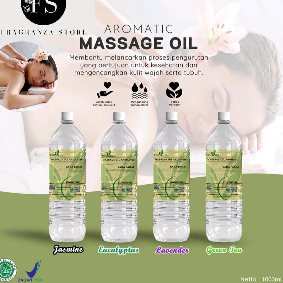 Jual Order BPOM 5 Liter Massage Oil Aromatic Minyak Pijat Urut Salon