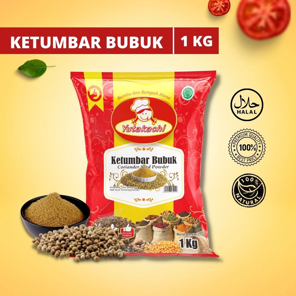 Jual Ketumbar Bubuk Kg Yutakachi Murni Ground Coriander Powder