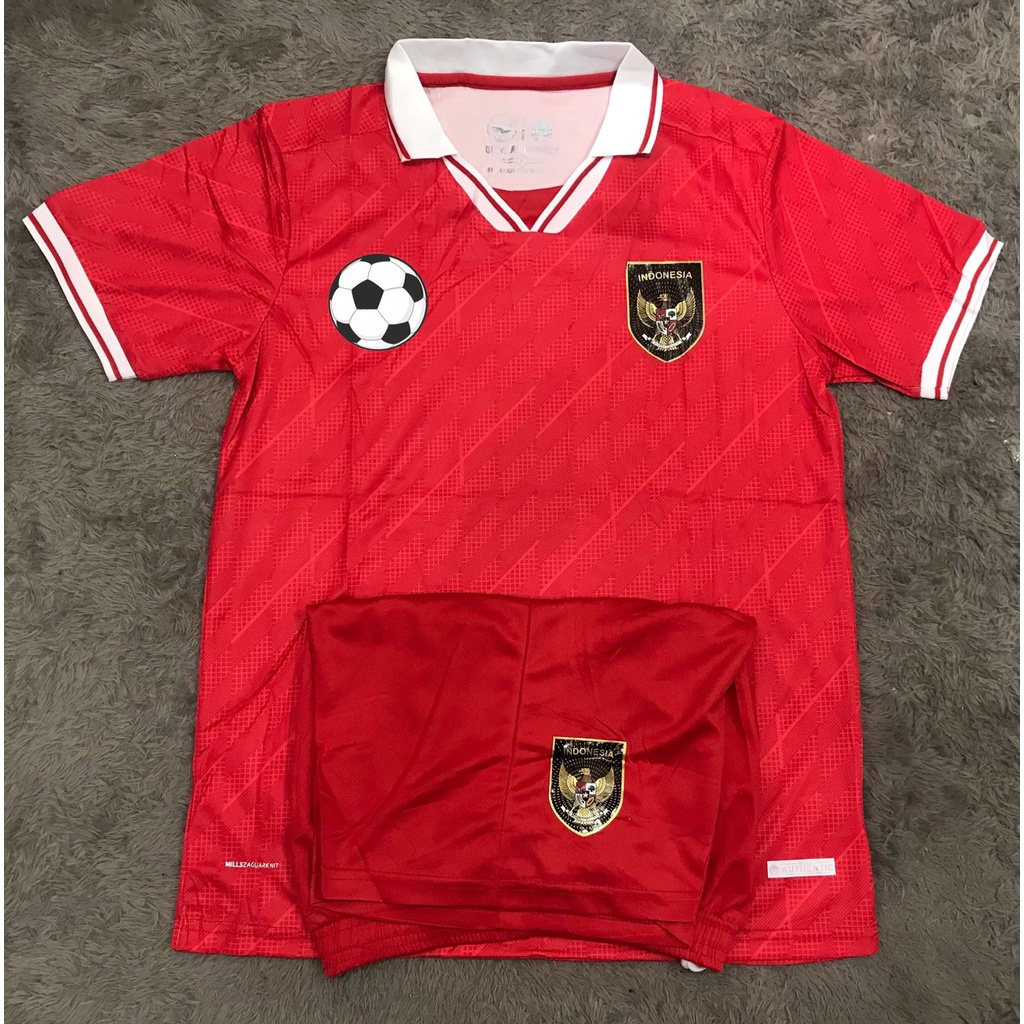 Jual Setelan Jersey Bola Timnas Indonesia Home Grade Ori