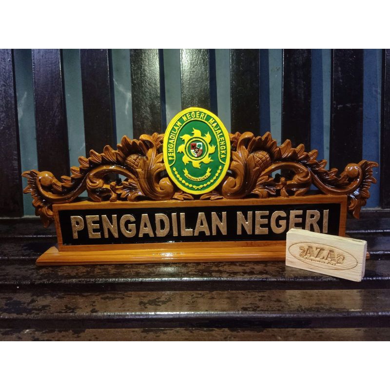 Jual Papan Nama Papan Nama Pengadilan Papan Nama Meja Papan Nama