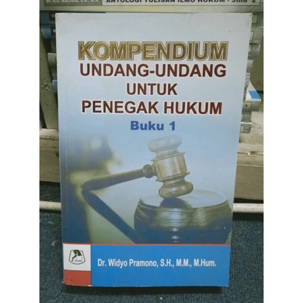 Jual BUKU KOMPENDIUM UNDANG UNDANG UNTUK PENEGAKAN HUKUM Buku 1