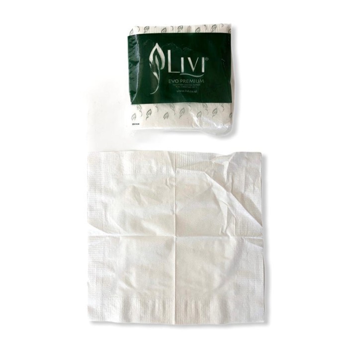 Jual Tissue LIVI Premium COCKTAIL NAPKIN 2 Ply Shopee Indonesia