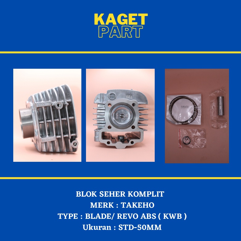 Jual Blok Seher Merk Takeho Tipe Honda Blade Revo Abs Kwb Shopee