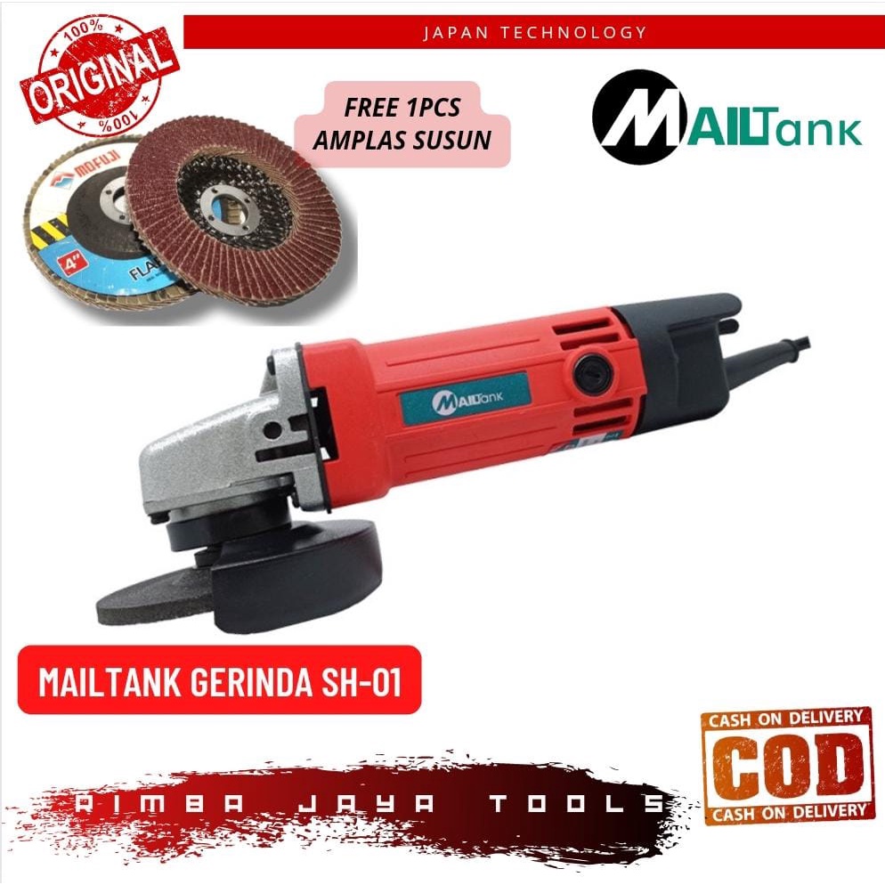 Jual MAILTANK Angle Grinder Mesin Gerinda Tangan Gurinda Mailtank SH 01