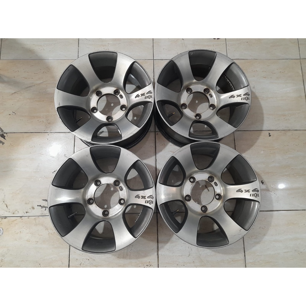 Jual Velg Mobil Bekas Racing Excel Ring Lebar Pcd X Shopee