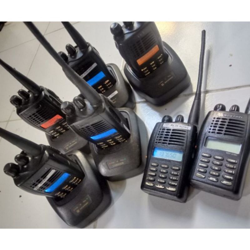 Jual HT Weierwei 3288 VHF Bekas Normal Siap Pakai Shopee Indonesia