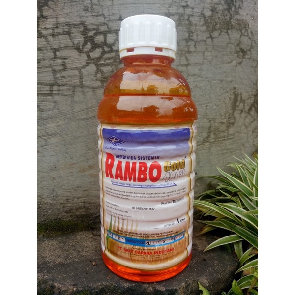 Jual Herbisida Sistemik Rambo Gold Sl Shopee Indonesia