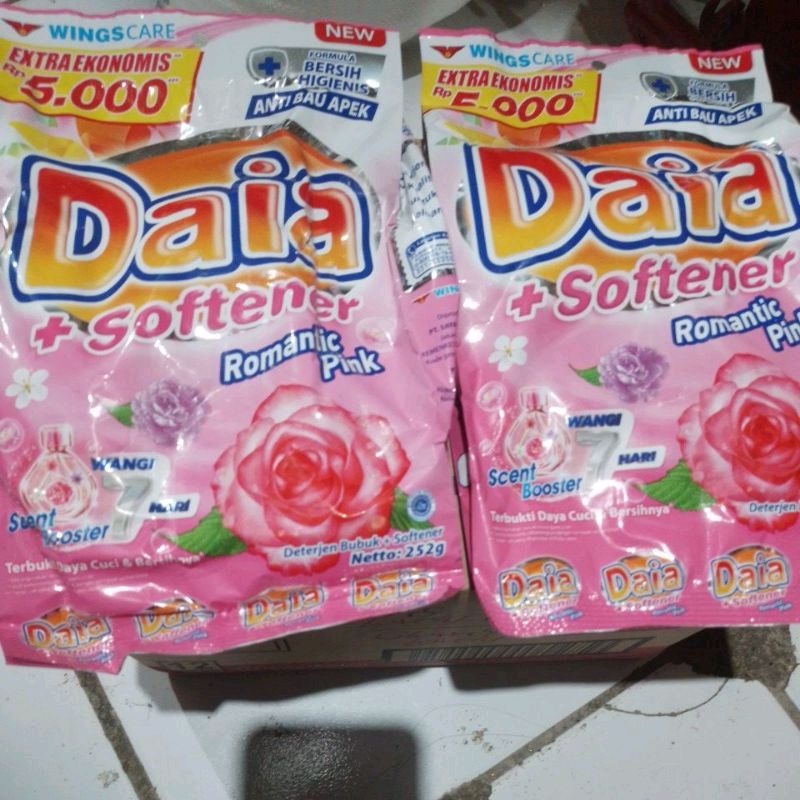 Jual Daia Softener Romantic Pink 252g Shopee Indonesia