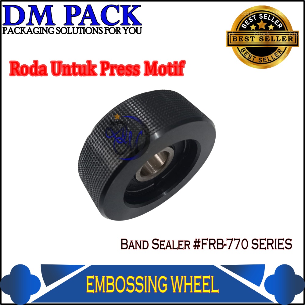 Jual Embosing Wheel Assembly Roda Roll Pess Motif Sparepart Mesin