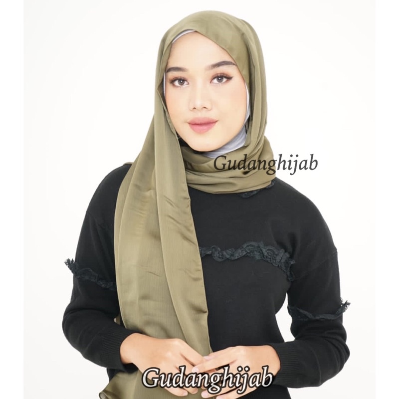 Jual PASHMINA SATIN SILK MALAYSIA Pashmina Cardenza New Product