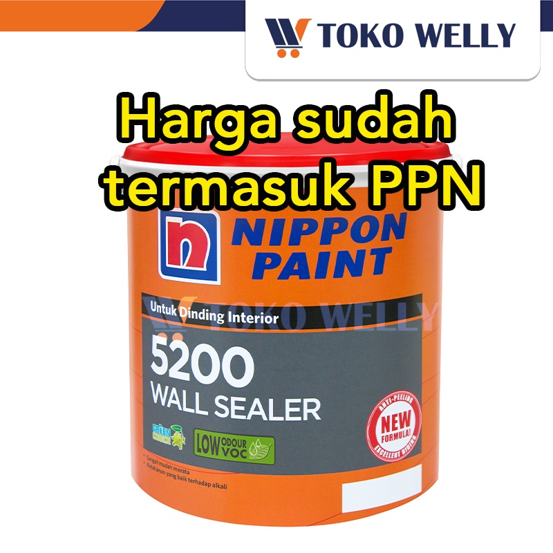 Jual Nippon Wall Sealer Cat Dasar Dinding Interior Pail