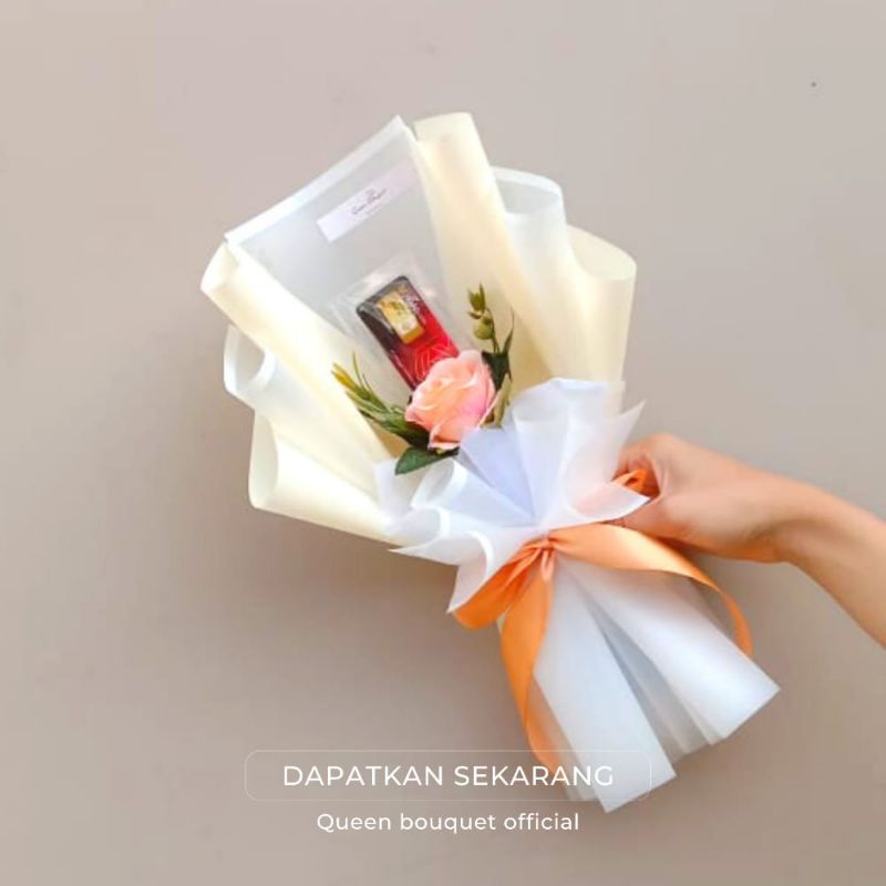 Jual Buket Logam Mulia Gram Minigram Bouquet Hand Flowers