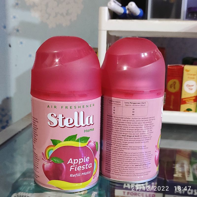 Jual Stella Home Apple Fiesta Ml Refill Matic Pengharum Ruangan