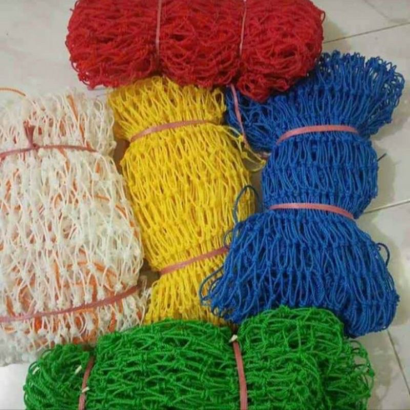 Jual Jaring Gawang Futsal Satu Set Siap Pakai Ukuran Pxl X Tali