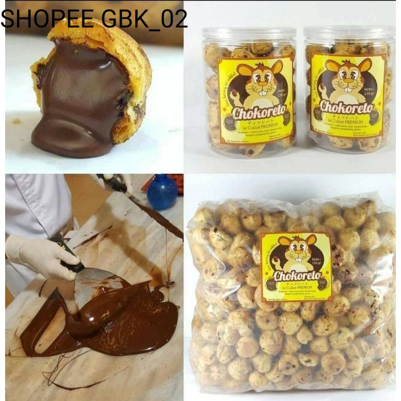 Jual SOES COKLAT MERK CHOKORETO 1 DUS ISI 2 KG TERMURAH Kue Sus