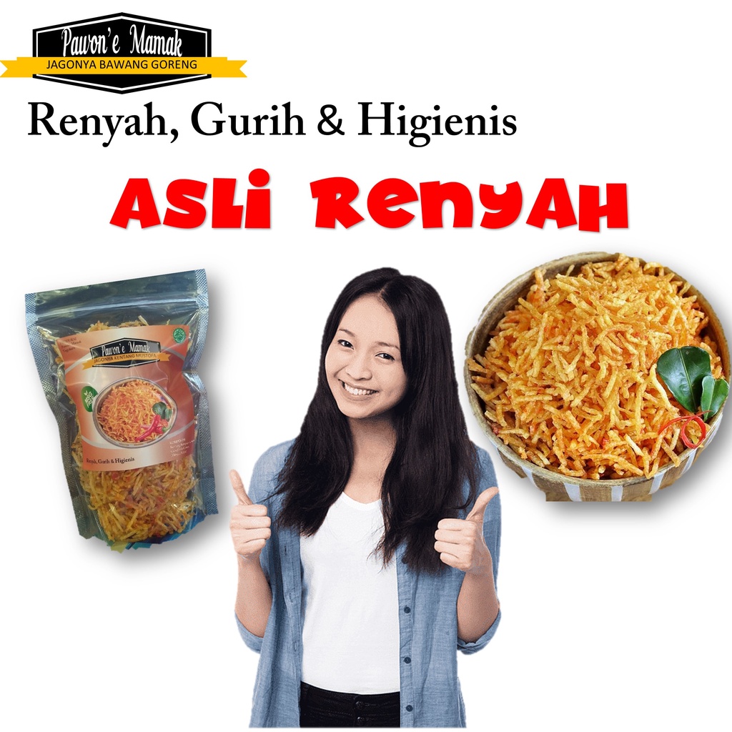 Jual Kentang Kering Kriuk Goreng Mustofa Jogja Pedas Manis Kemasan 100