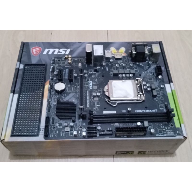 Jual Motherboard Msi H M Pro Vdh Plus Support Gen Kondisi Normal