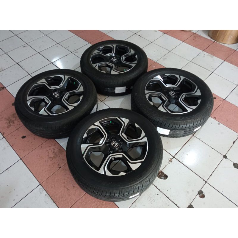 Jual VELG MOBIL BEKAS ORIGINAL CRV TURBO RING 18 BAN BISA BUAT INOVA