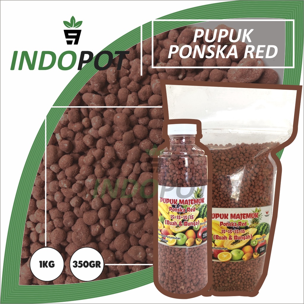 Jual Pupuk Mejamuk Padat NPK Buah Dan Bunga Phonska Red 15 15 15 15