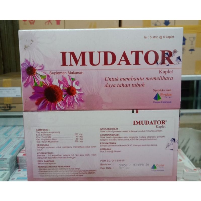 Jual Imudator Multivitamin Box Shopee Indonesia