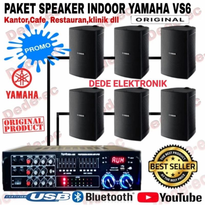 Jual Paket Speaker Indoor Cafe Kantor Titik Speaker Yamaha Vs