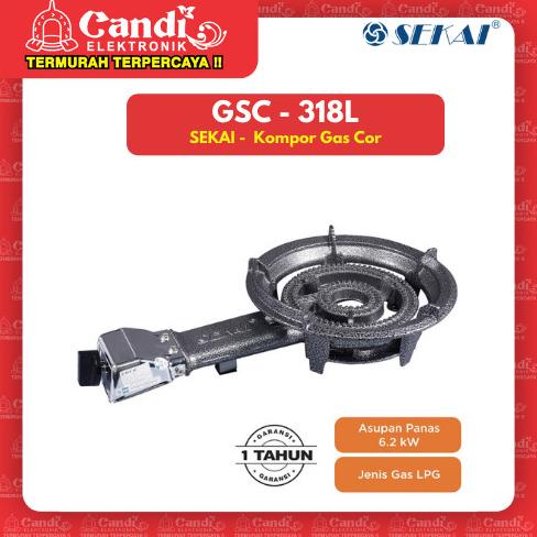 Jual HARGA SPESIAL KOMPOR GAS COR SEKAI GSC 318L KOMPOR SATU TUNGKU