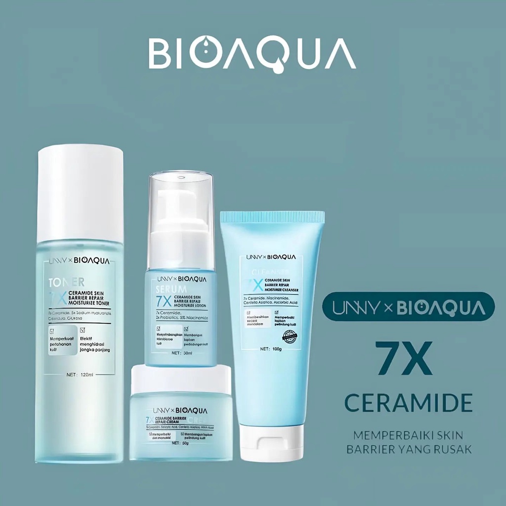 Jual Unny X Bioaqua X Ceramide Skin Barrier Repair Moisturize Serum