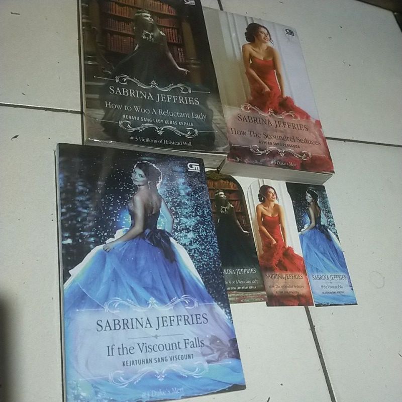 Jual Novel Sabrina Jeffries Terjemahan Preloved Bekas Harlequin