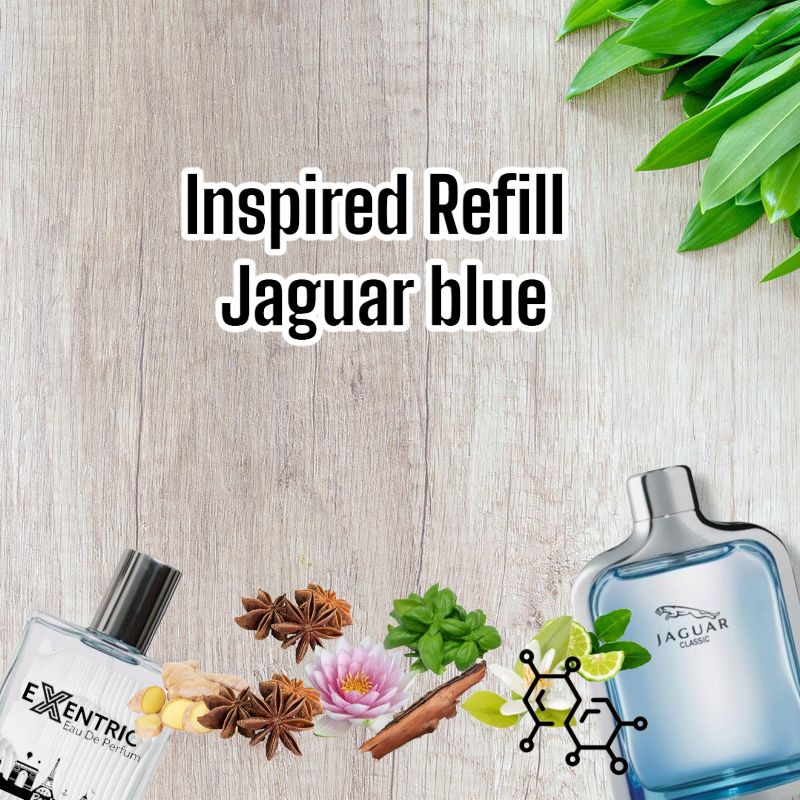 Jual Parfum Refill Inspired Jaguar Blue Parfum Pria Maskulin Shopee