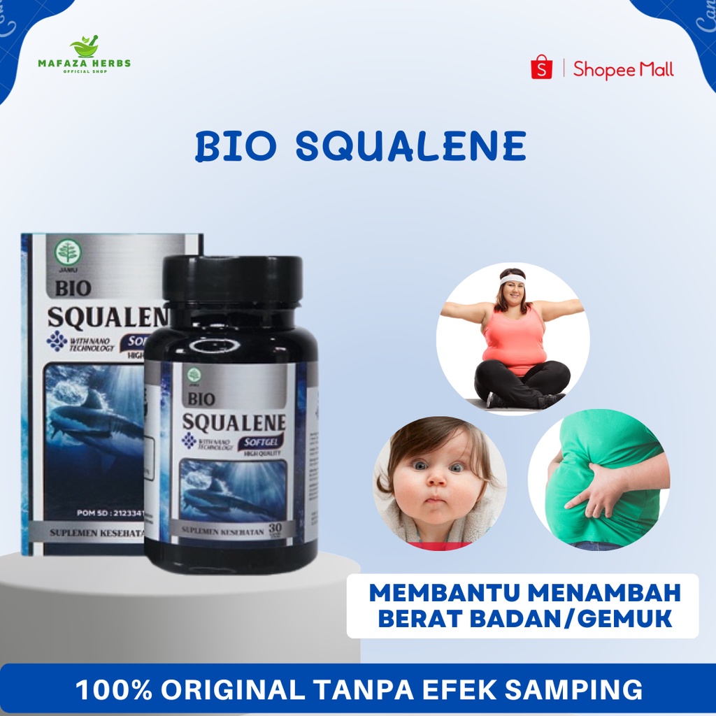 Jual Bio Squalene Obat Penggemuk Badan Penambah Nafsu Makan