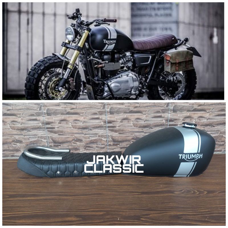 Jual Tangki Tengki Costum Japstyle Triumph Bober Scrambler Caferacer