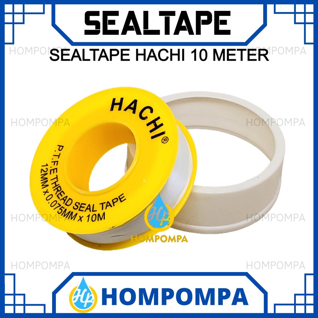 Jual SILTIP SEALTAPE SEAL TAPE HACHI ISOLASI KRAN 12mm X 0 075mm X 10m