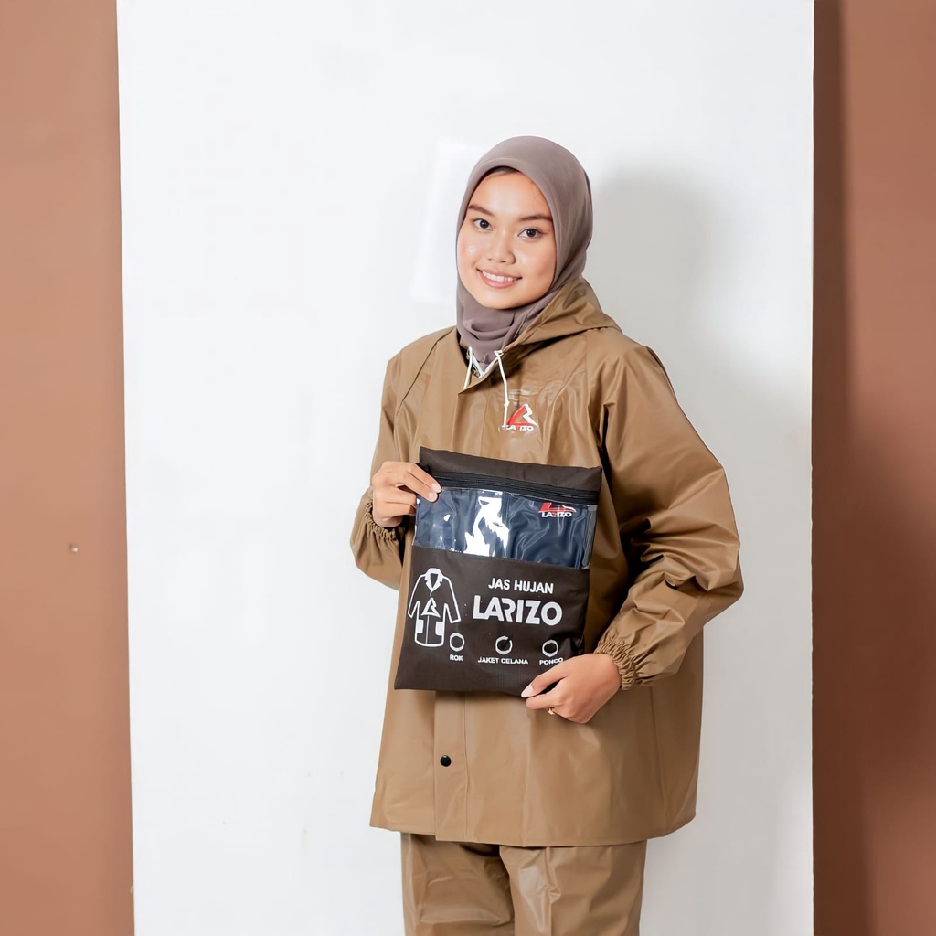 Jual JAS HUJAN LARIZO RAINCOAT Terbaik Pria Dan Wanita DEWASA