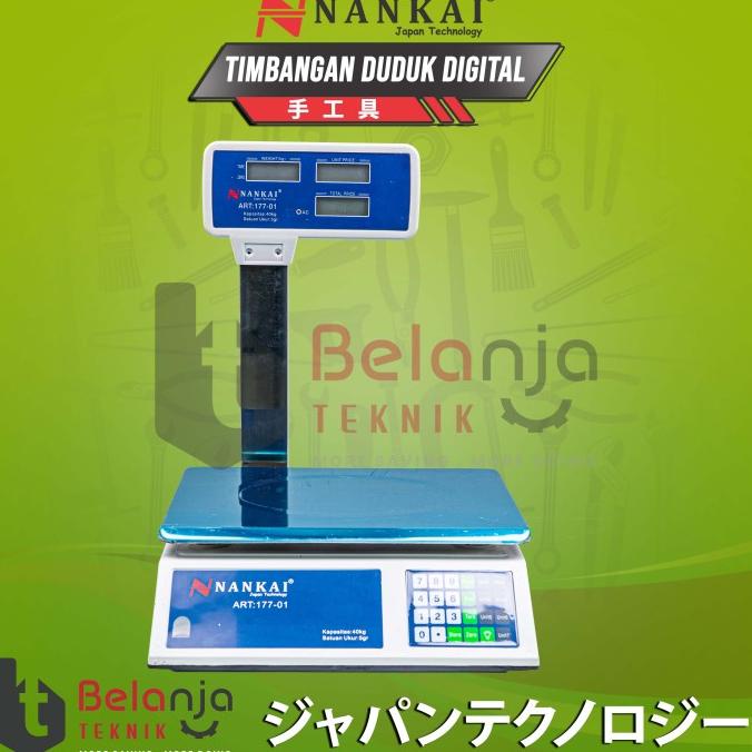 Jual Nankai Timbangan Duduk Tiang Serbaguna Kg Mesin Ukur Digital