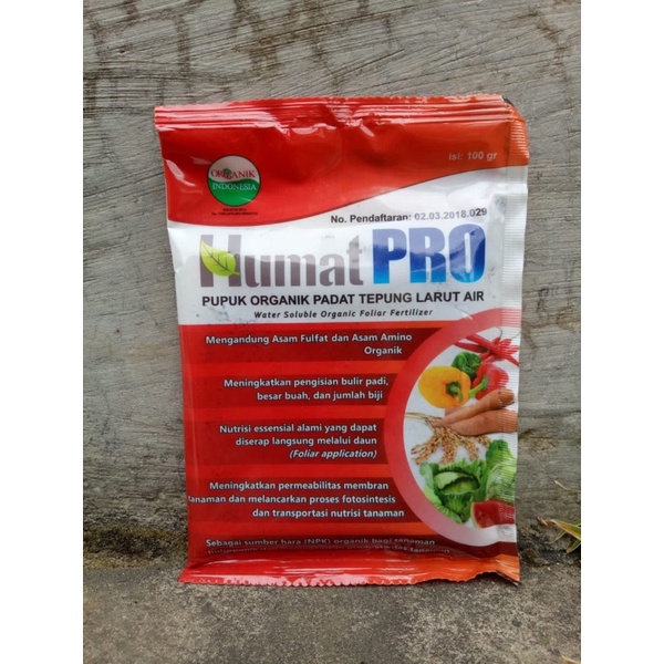 Jual Pupuk Organik Humatpro Humat Pro Gram Shopee Indonesia