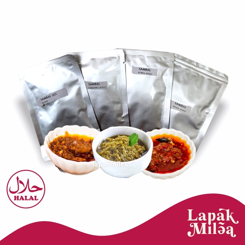 Jual Sambal Cumi Sachet 25gr Sambal Bumbu Ndeso Sambal Cakalang Mr