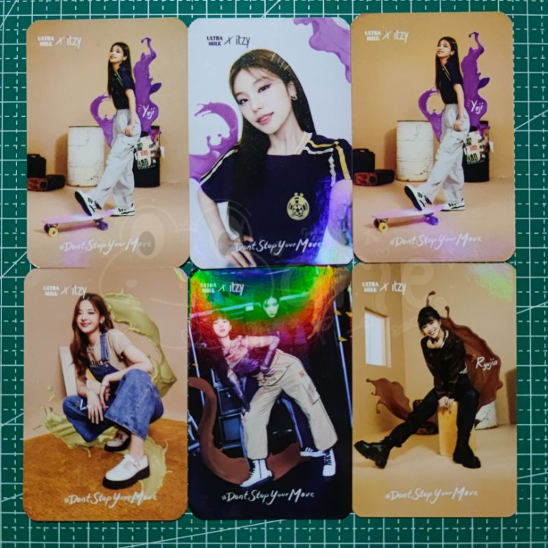 Jual Photocard Ultramilk Itzy Yeji Lia Ryujin Shopee Indonesia