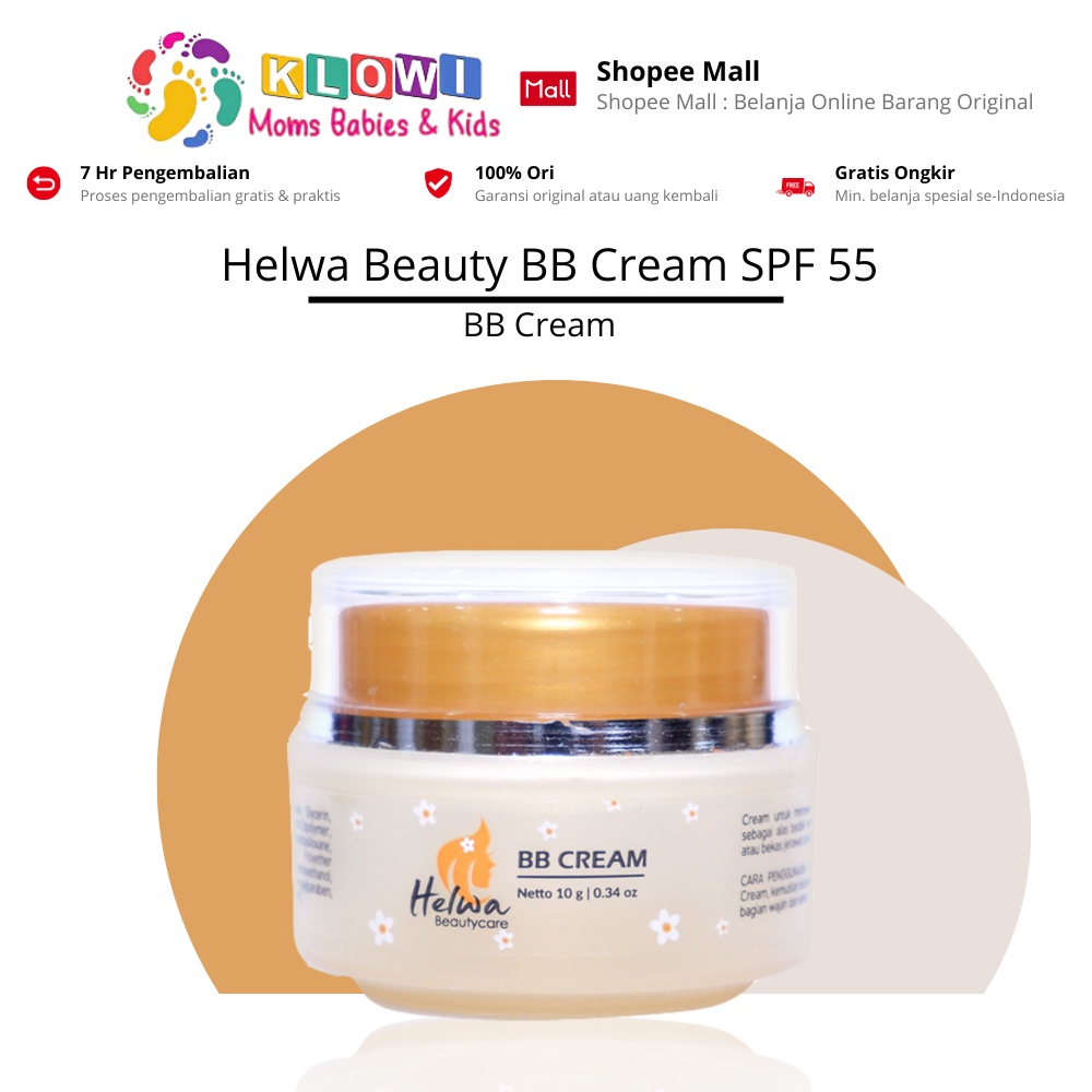 Jual Helwa Beauty Bb Cream Spf Samar Noda Hitam Shopee Indonesia