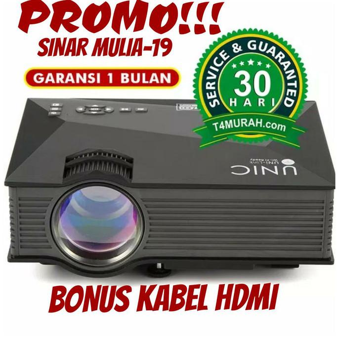 Jual Projektor Mini Unic Uc 46 Wi Fi Hd 1200 Lumens Premium Shopee