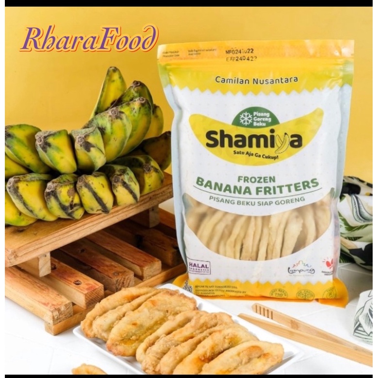 Jual Pisang Goreng Shamiya Lampung Kepok Frozen 750gram Shopee Indonesia