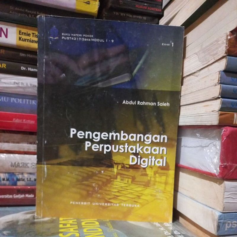 Jual PENGEMBANGAN PERPUSTAKAAN DIGITAL By Abdul Rahman Saleh Shopee