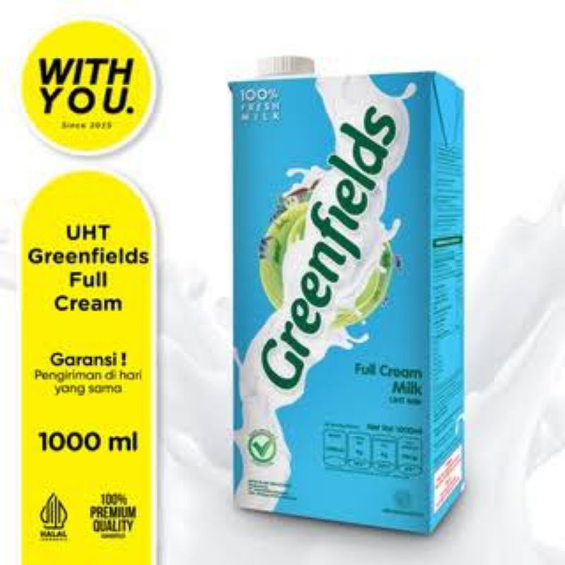 Jual Susu Greenfields 1000 Ml Shopee Indonesia