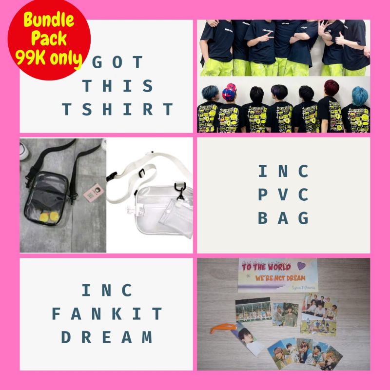 Jual Kaos Nct Dream The Dream Show Japan Bundle Pack Shopee Indonesia