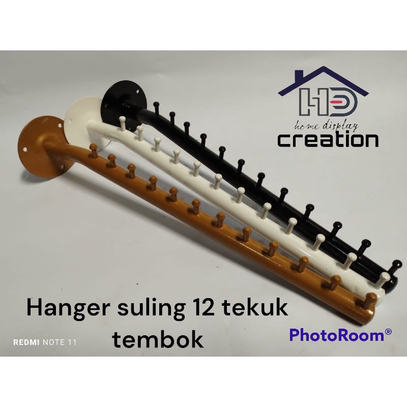 Jual HANGER SULING 12 TEKUK TEMBOK COTTING GRET A Shopee Indonesia