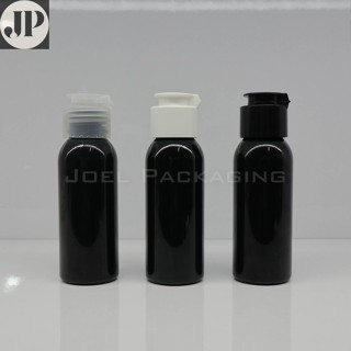 Jual BOTOL 60ML FLIPTOP JAMUR CLEAR PUTIH 60 ML HITAM FLIP TOP NECK 24