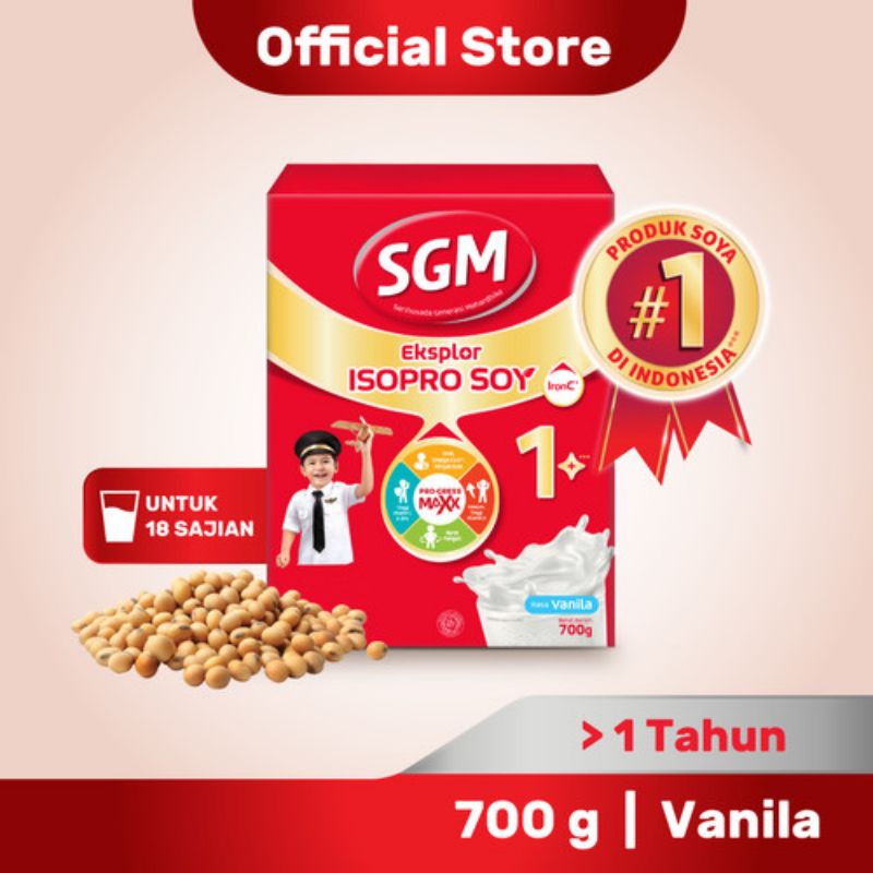 Jual Susu Sgm Eksplor Isoproy Soy Vanila Soya Ukuran Gram Exp